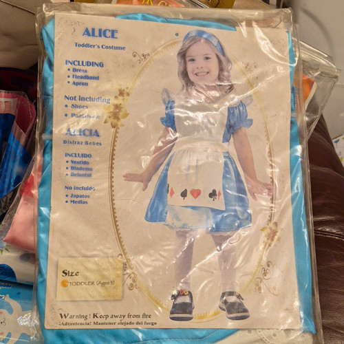 Alice wonderland toddler - in,