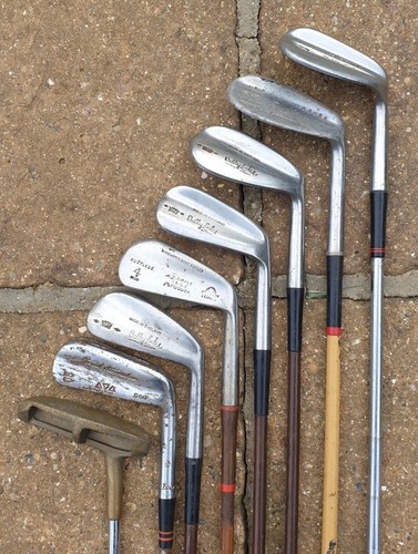 Bundle vintage golf clubs - 8,