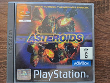 Asteroids Game for Sony PlayStation 1 PAL Version with Case and Manual