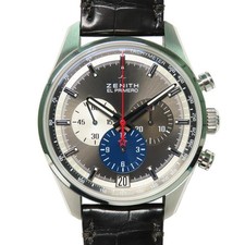 ZENITH El Primero 36000Vph 03.2040.400 Gray Men's Used Watch #41228