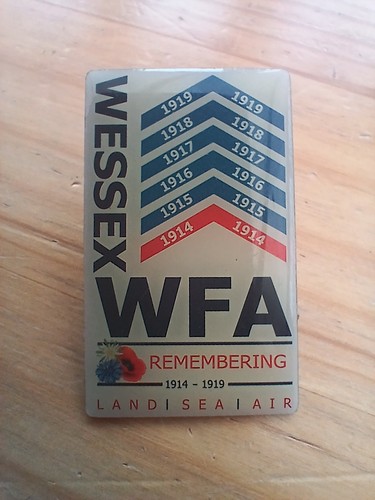 Vtg wessex wfa wwi rememrance - vtg,