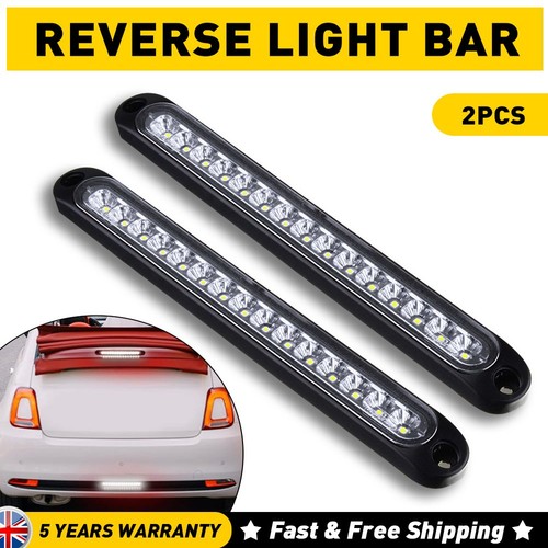 2pcs white led strip - 15, tail