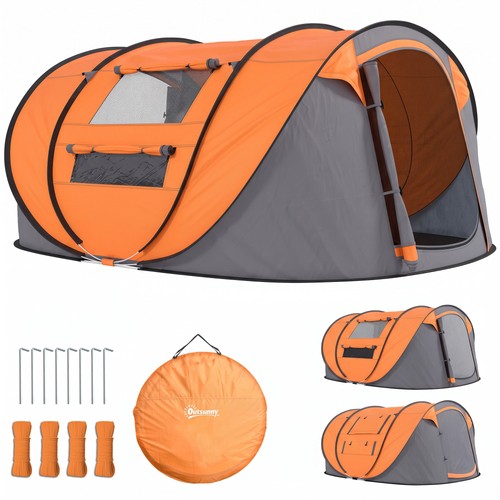 Outsunny camping tent dome - camping,