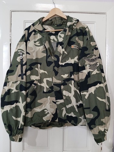 Y2k 2000s airwalk camo hooded - y2k,