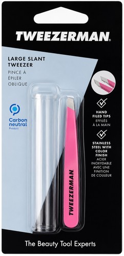Tweezerman slant tweezer pink - slant,