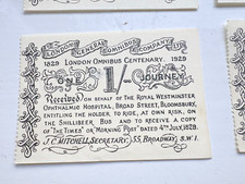 LONDON Omnibus Ticket