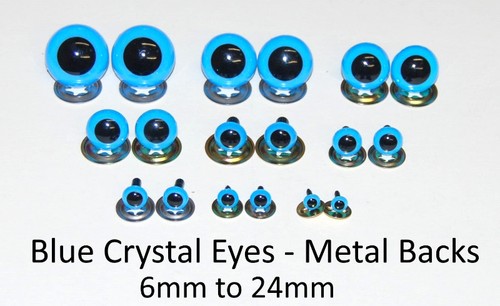Blue crystal eyes - blue, with