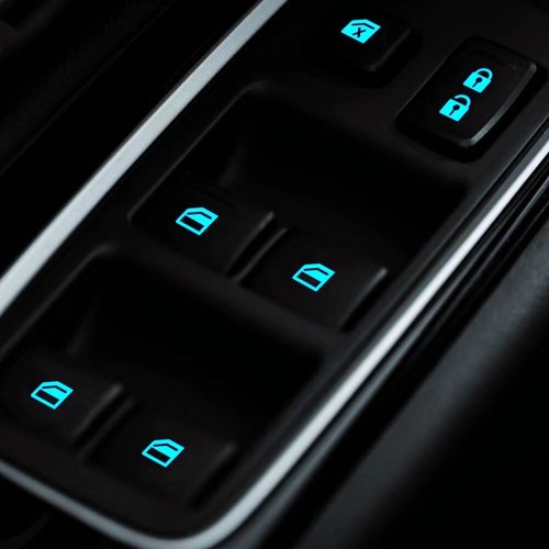 Car window button luminous - car,