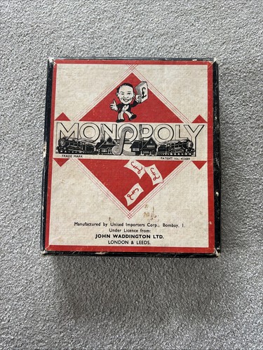 Vintage monopoly board - monopoly,