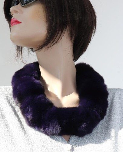 Chinchilla fur scarf - chinchilla, boa