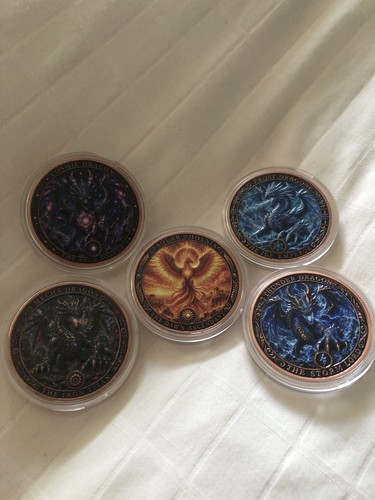 Dragon and phoenix copper - dragon, 1