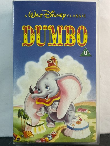 Dumbo 1941 vhs walt disney - vhs,