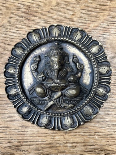 Brass plaque wall - wall, hanging