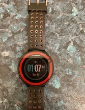 Garmin Forerunner 220 Black Red GPS Sports Running Fitness Watch 