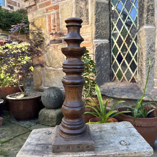 Large wooden hand - large, hand-turned