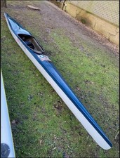 Kayak Fibreglass # Blue Kirton K1 Talisman # Collect in person from Hythe