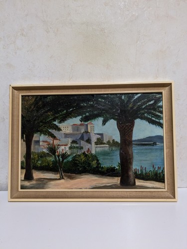 Anthony procter signed oil - anthony,