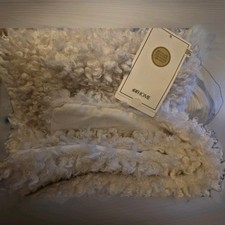 H&M Home Set of 2 Fluffy Faux