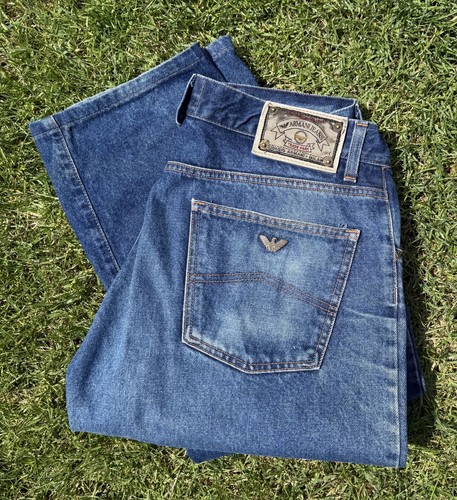 Mens vintage armani jeans - mens,