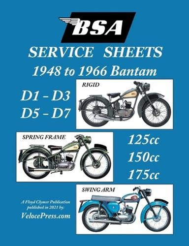 Bsa bantam d5 d7 - bsa,