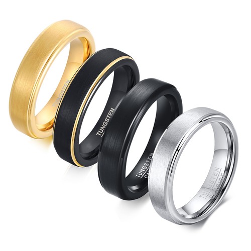 Men women tungsten wedding - tungsten,