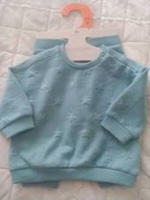 Baby Boys Blue Star Outfit In Size 3-6 Months BNWOTS 