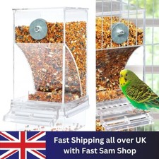 Auto Bird Feeder Cup Bowl Cage