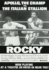Sylvester Stallone Rocky American Sport Movie Print Poster Wall Art Picture A4 +