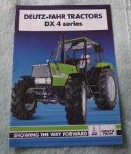 Deutz Fahra Tractors DX 4 Series