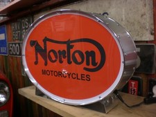 Norton,bike,showroom,lightup,s