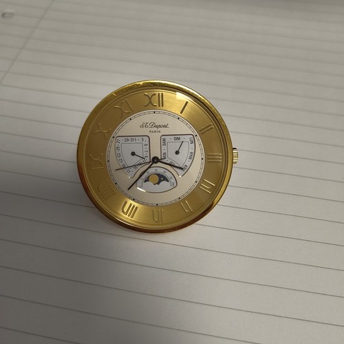 Dupont travel clock - st,