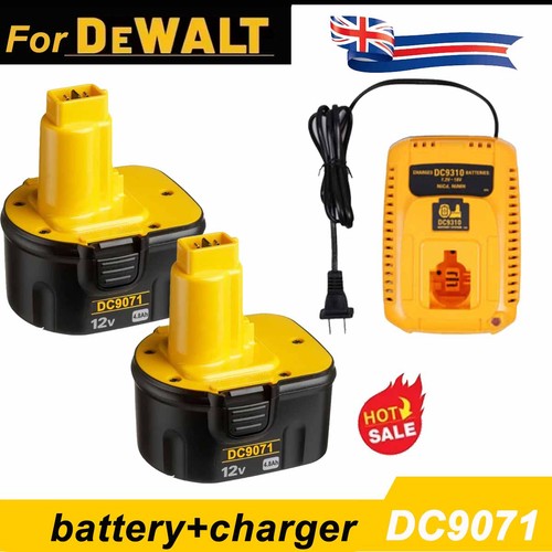 2pack 12v de9074 8ah dc9071 - 12v,