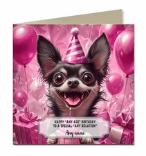 Personalised Birthday Card For
