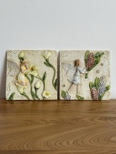 Vintage fairy wall hanging