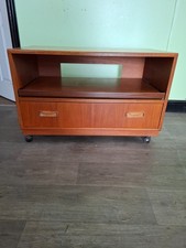 Mid century teak plan tv - teak, g