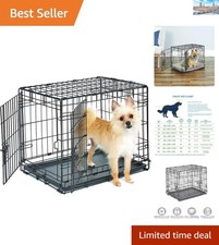 Elegant Double Door Dog Crate