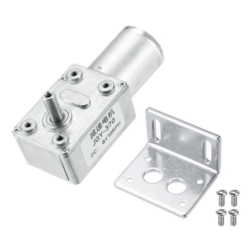 Rpm worm geared motor - dc,