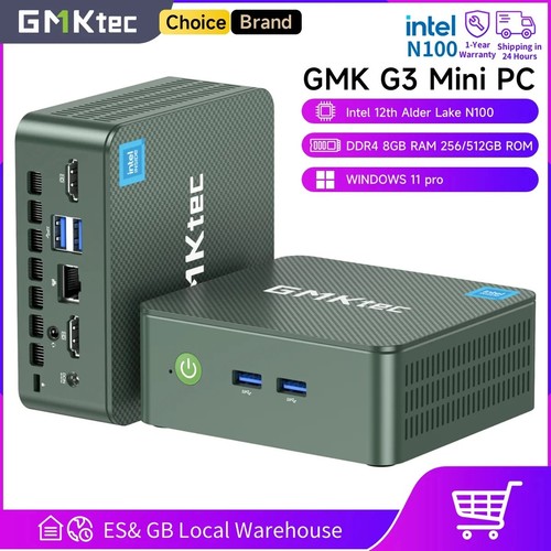 Gmktec mini intel n100 - g3, pc