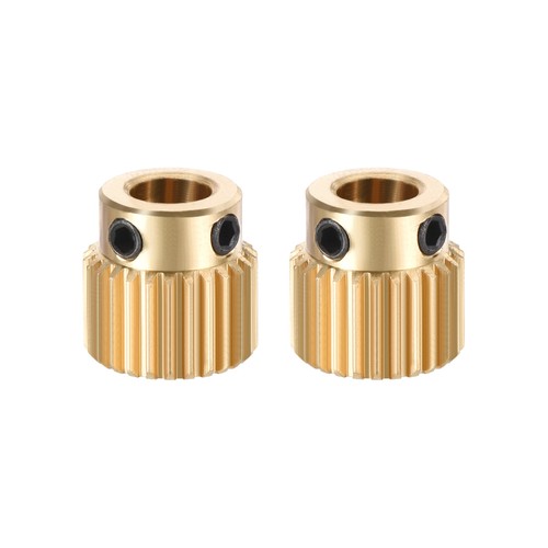 Brass drive gear extruder - brass,