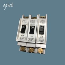 3 X MK LN5915 MCB MK 15 AMP