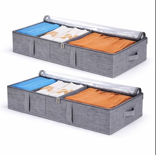 2pcs 50l storage boxes - boxes, with