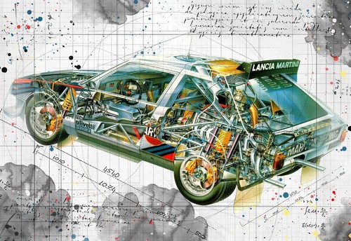 Lancia delta rally - lancia, s4