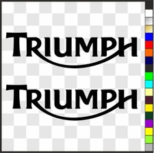 Triumph decals stickers - triumph, 1