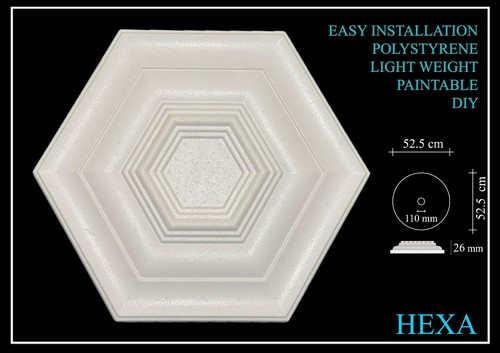 Ceiling rose polystyrene easy - polystyrene,