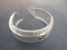 WW 2 ROYAL AIR FORCE TRENCH ART BANGLE MADE OF AIRCRAFT PERSPEX