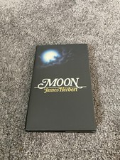 JAMES HERBERT: MOON: SIGNED UK FIRST EDITION HARDCOVER