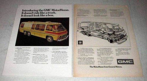 1973 gmc motorhome - ad,