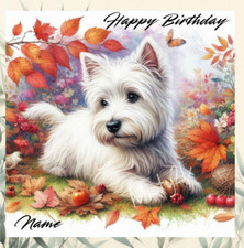 Personalised WESTIE Card