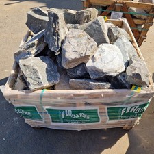 Rockery Stones 1 Full Crate Large Size Delivery Available Bluey Grey Colour 