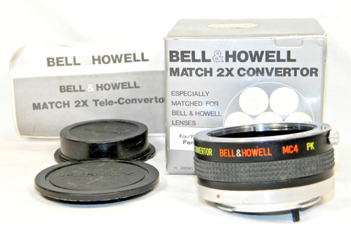 Bell howell mc4 tele - howell, 2×
